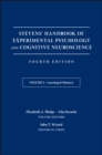 Stevens' Handbook of Experimental Psychology and Cognitive Neuroscience, Learning and Memory - eBook