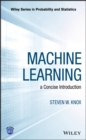 Machine Learning : a Concise Introduction - Book