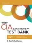Wiley CIAexcel Test Bank 2019 : Part 1, Essentials of Internal Auditing (2-year access) - Book