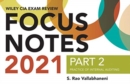 Wiley CIA Exam Review Focus Notes 2021, Part 2 : Practice of Internal Auditing - Book