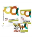 Wiley CIA Exam Review 2021 + Test Bank + Focus Notes: Part 2, Practice of Internal Auditing Set - Book