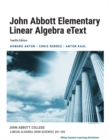 Elementary Linear Algebra, 12e ePub for John Abbott - eBook