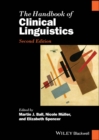 The Handbook of Clinical Linguistics - eBook