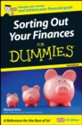 Sorting Out Your Finances For Dummies - eBook