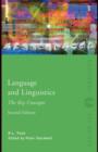 Language and Linguistics: The Key Concepts - eBook