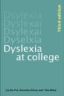 Dyslexia at College - eBook