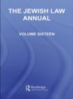 The Jewish Law Annual Volume 16 - eBook