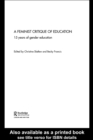 Feminist Critique of Education : Fifteen Years of Gender Development - eBook