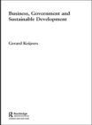 Business, Government and Sustainable Development - eBook