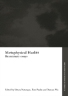 Metaphysical Hazlitt : Bicentenary Essays - eBook