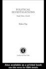 Political Investigations : Hegel, Marx and Arendt - eBook