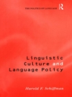 Linguistic Culture and Language Policy - eBook