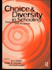 Choice and Diversity in Schooling : Perspectives and Prospects - eBook