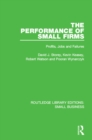 The Performance of Small Firms : Profits, Jobs and Failures - eBook