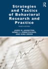 Strategies and Tactics of Behavioral Research and Practice - eBook