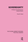 Sovereignty (Routledge Library Editions: Political Science Volume 37) - eBook
