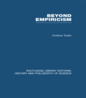 Beyond Empiricism : Philosophy of Science in Sociology - eBook