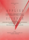 Conditions for Optimal Development in Adolescence : An Experiential Approach: A Special Issue of Applied Developmental Science - eBook