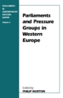 Parliaments and Pressure Groups in Western Europe - eBook