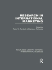 Research in International Marketing (RLE International Business) - eBook