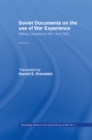 Soviet Documents on the Use of War Experience : Volume Three: Military Operations 1941 and 1942 - eBook