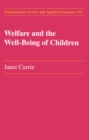 Welfare and the Well-Being of Children - eBook