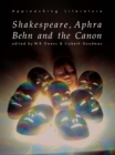 Shakespeare, Aphra Behn and the Canon - eBook