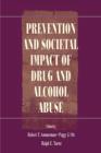 Prevention and Societal Impact of Drug and Alcohol Abuse - eBook
