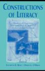 Constructions of Literacy : Studies of Teaching and Learning in and Out of Secondary Classrooms - eBook