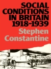 Social Conditions in Britain 1918-1939 - eBook