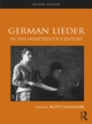 German Lieder in the Nineteenth Century - eBook