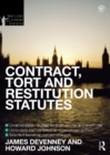 Contract, Tort and Restitution Statutes 2012-2013 - eBook