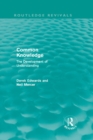 Common Knowledge (Routledge Revivals) : The Development of Understanding in the Classroom - eBook