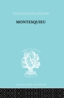 Montesquieu : Pioneer of the Sociology of Knowledge - eBook
