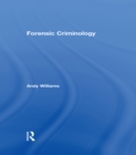 Forensic Criminology - eBook