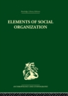 Elements of Social Organisation - eBook