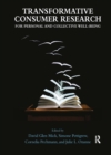 Transformative Consumer Research for Personal and Collective Well-Being - eBook