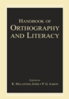 Handbook of Orthography and Literacy - eBook