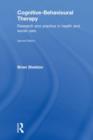 Cognitive-Behavioural Therapy : Research and Practice in Health and Social Care - eBook