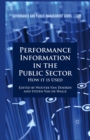 Performance Information in the Public Sector : How it is Used - eBook