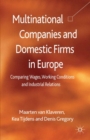 Multinational Companies and Domestic Firms in Europe : Comparing Wages, Working Conditions and Industrial Relations - eBook