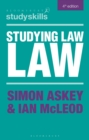 Studying Law - Book
