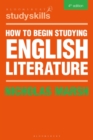 How to Begin Studying English Literature - Book