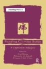 Reading Chinese Script : A Cognitive Analysis - Book