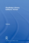 Routledge Library Editions: Homer - Book
