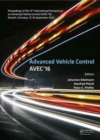 Advanced Vehicle Control : Proceedings of the 13th International Symposium on Advanced Vehicle Control (AVEC'16), September 13-16, 2016, Munich, Germany - Book