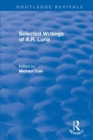 Selected Writings of A.R. Luria - Book