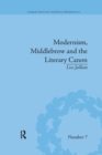 Modernism, Middlebrow and the Literary Canon : The Modern Library Series, 1917–1955 - Book