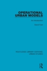 Operational Urban Models : An Introduction - Book