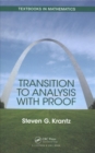 Transition to Analysis with Proof - Book
